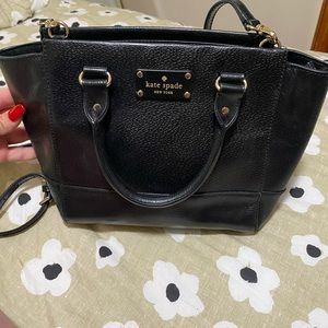 Kate Spade Black leather purse